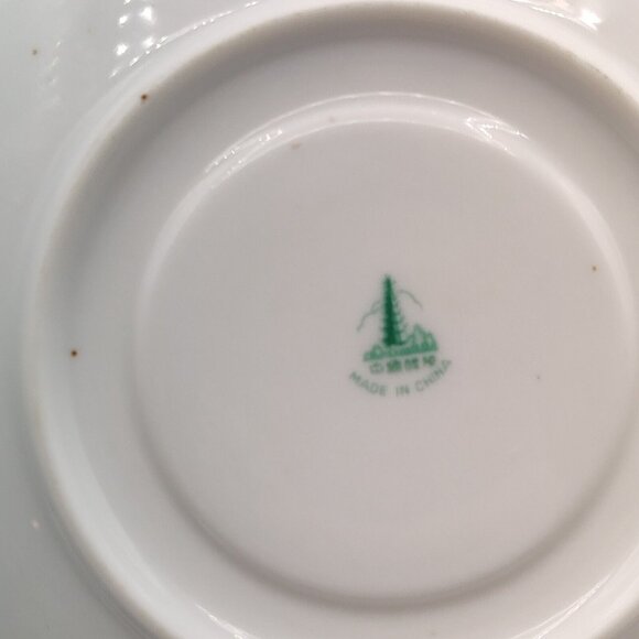 Vintage Tea Cup & Saucer  Porcelain Fine Bone China Floral Rose Yong Sheng - Picture 12 of 16